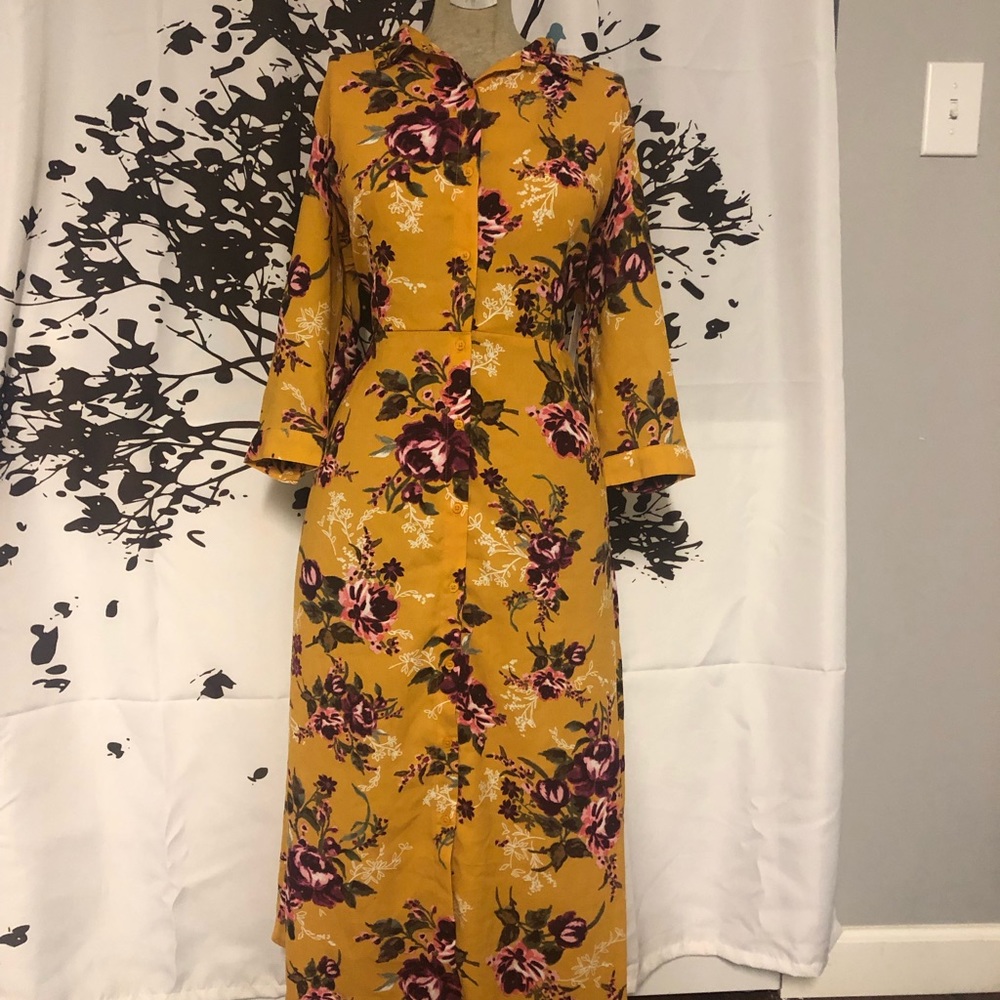 🎊BOGO SALE🎊 Yellow floral dress
